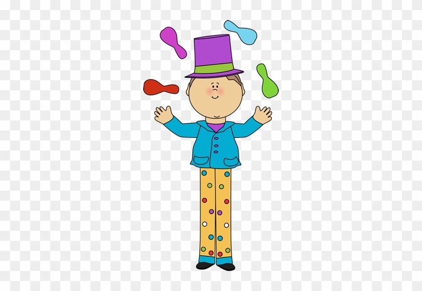 Cute Clipart Circus - Juggler Clip Art #12532