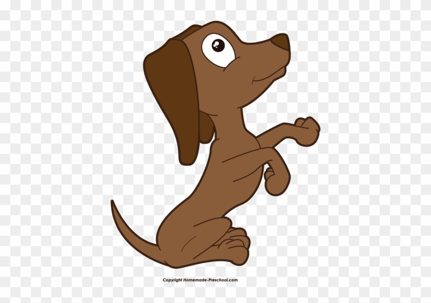 Puppy Top Dog Clip Art Free Clipart Image - Dog Begging Clipart Transparent #12567