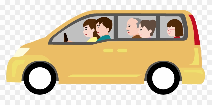 Car Clipart Family Car - Family In Car Clip Art #12566