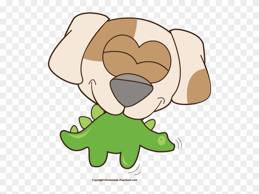 Click To Save Image - Dog Chewing Clipart #12576