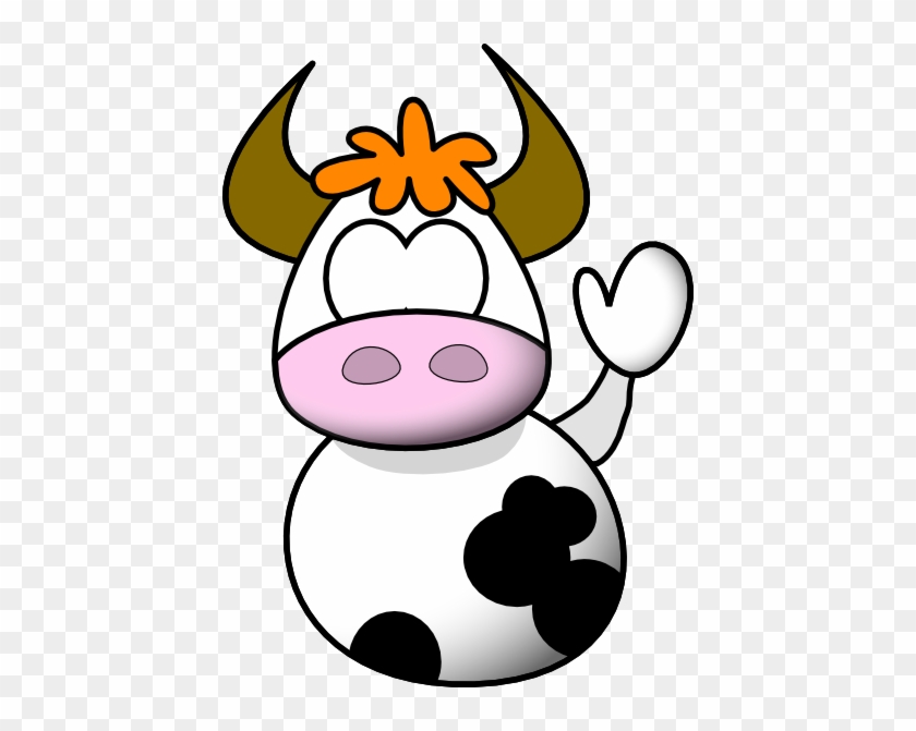 Dbo Cow Clip Art - Cow Cartoon #12573