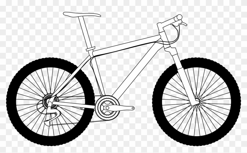 Bicycle Bike Clipart 6 Bikes Clip Art 3 2 6 Clipartcow - Trail Hardtail Mountain Bike #12644