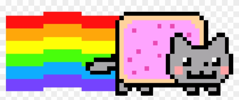 8 Bit Clipart Nyan Cat - Nyan Cat Png #12645
