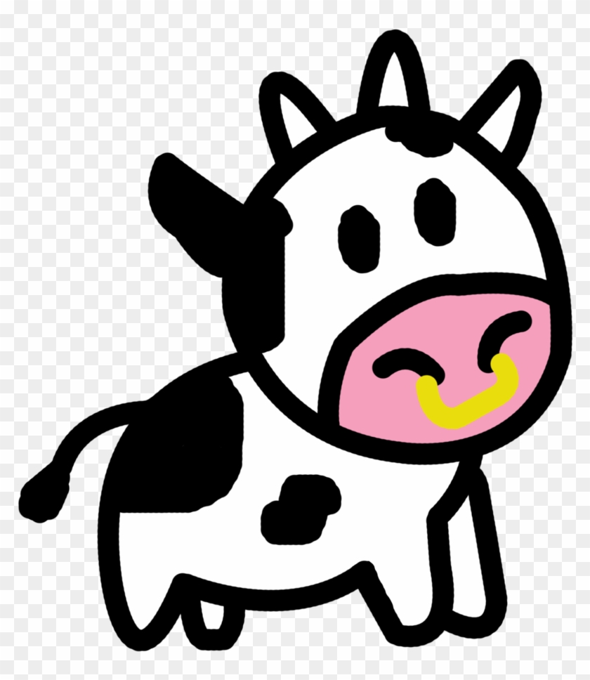 Cartoon Cow Cartoonw Images Free Download Clip Art - Cute Cow Transparent #12661