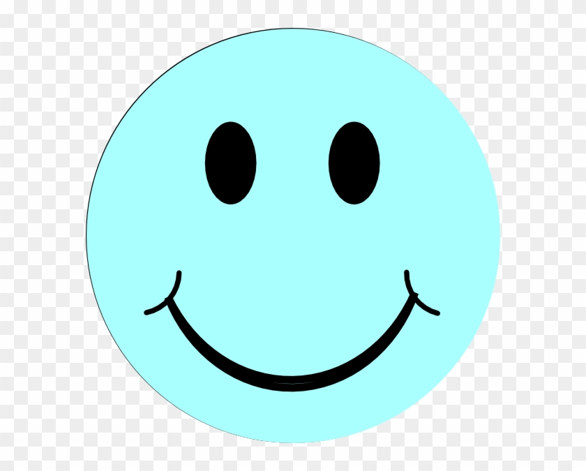 Download Blue Smiley Face Svg Clip Arts 594 X 595 Px Green Smiley Face Free Transparent Png Clipart Images Download