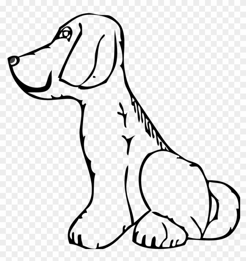 Clipart Info - Side View Of A Dog #12668