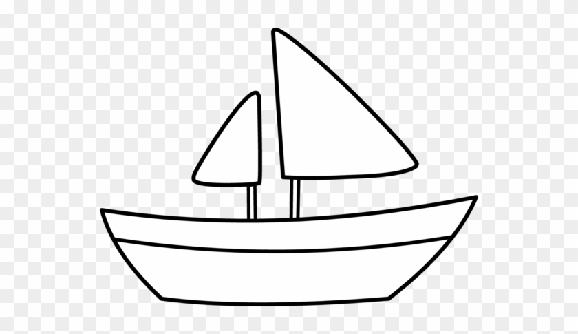 Blue Boat Clip Art Vector Clip Art Free Clipartcow - Outline Picture Of Boat #12676