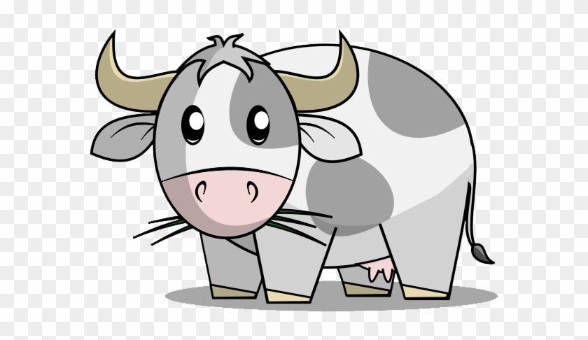 Baby Cow Clipart - Cute Ox Cartoon #12722