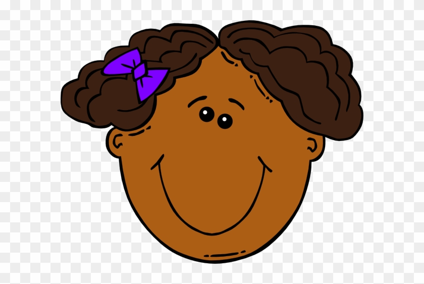 Clip Art Girl Face #12724