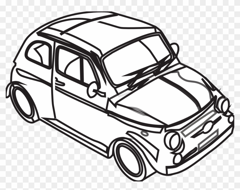 Black And White Car Pictures Free Download Clip Art - Car Black And White Png #12762