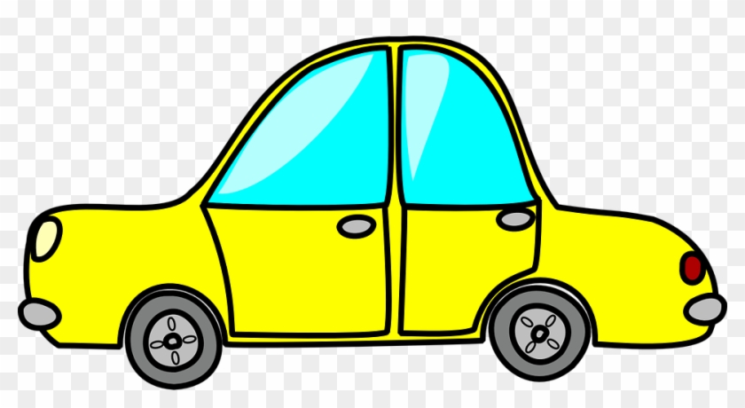 Yellow Toy Car Clip Art - Draw Cars, Trucks And Other Vehicles: Easy Step By #12765
