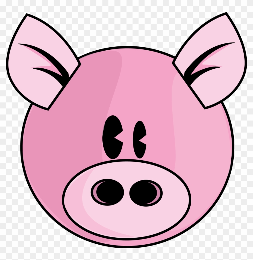 Clipart Pig Face Picture Clipart Free Clip Art Images - Pink Pig #12801