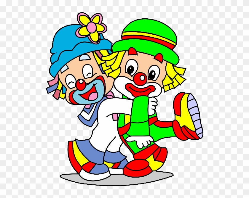 Creepy Circus Clown Clip Art Cliparts - Cartoon Clowns #12808