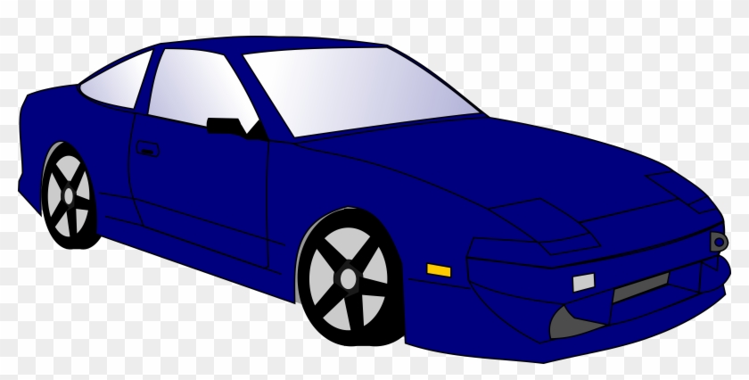 Blue Car Clip Art Free Vector - Car Clip Art #12806