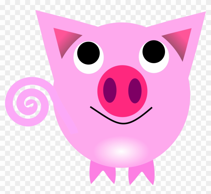 File Pig Clipart Svg Commons - Chinese New Year Pig #12838