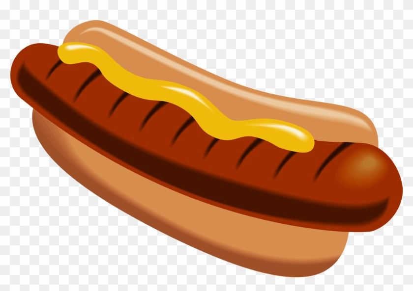 Hot Dog Clipart Transparent - Hot Dogs Hamburgers Clip Art #12852
