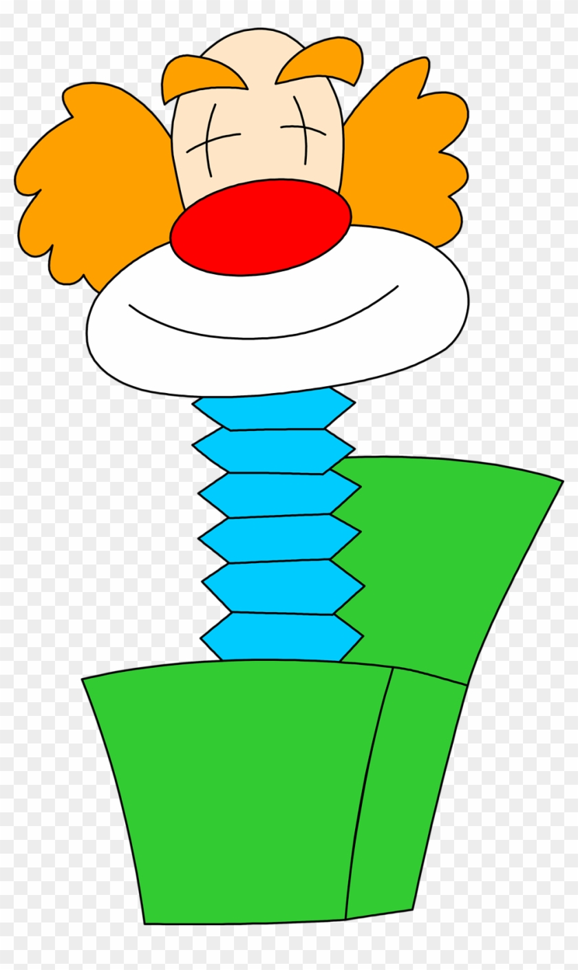 Clown Jack In The Box Clipart - Jack In The Box Clipart Png #12858