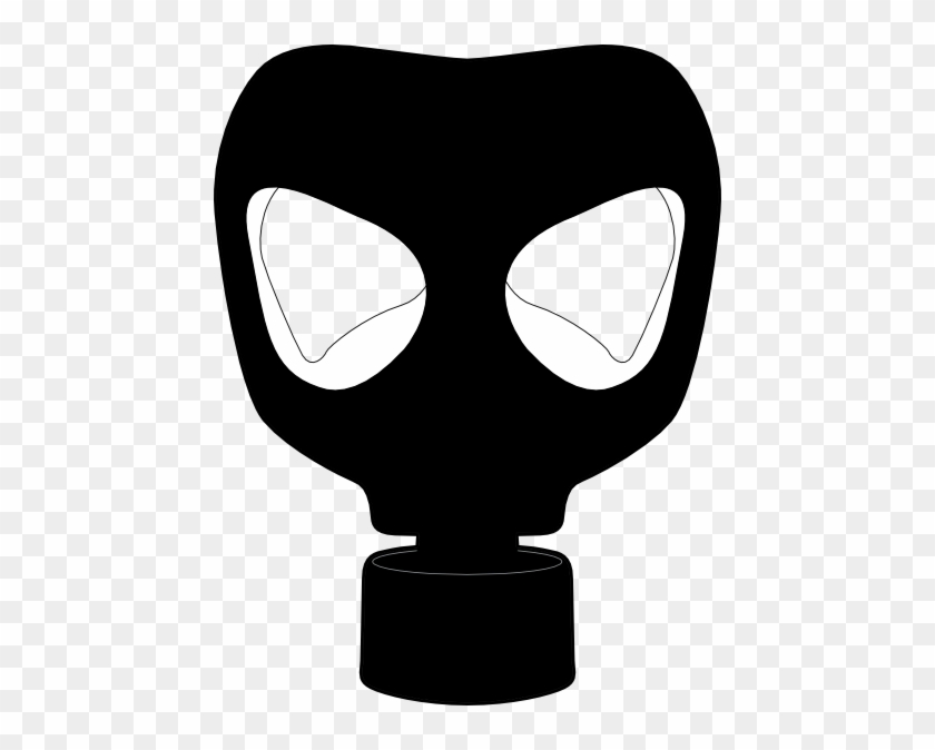 Clip Art Circus Clown Mask - Gas Mask Clip Art #12869