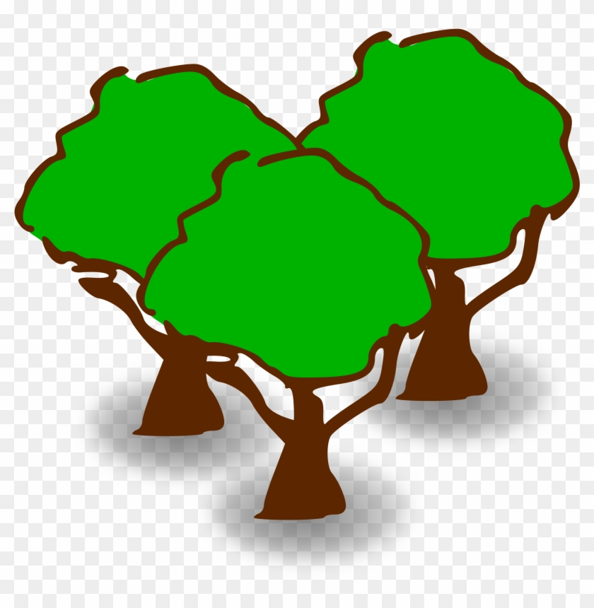 Clipart Heafy Forest - Forest Clipart #12896