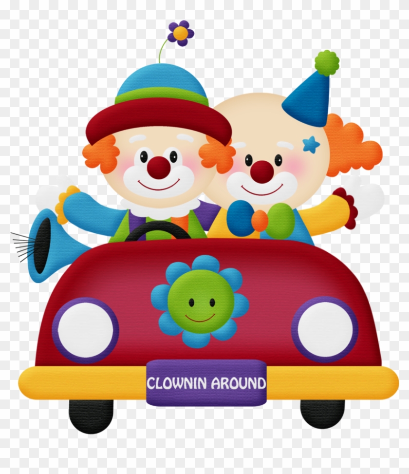 Aw Circus Clown Car 4 - Circus Clown Clipart Png #12925