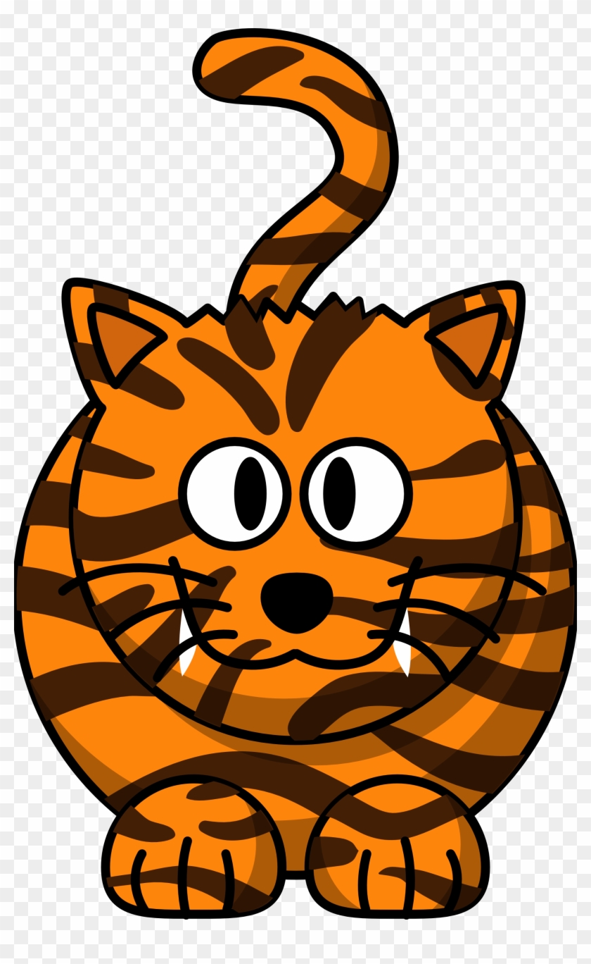 Cartoon Tiger Animal Xmas Christmas - Reported Speech Game #12944