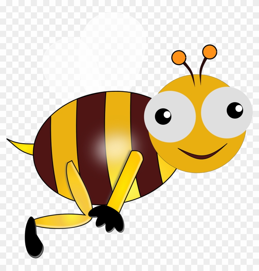 Bee With Funny Eyes - Bumble Bee Animation #13089