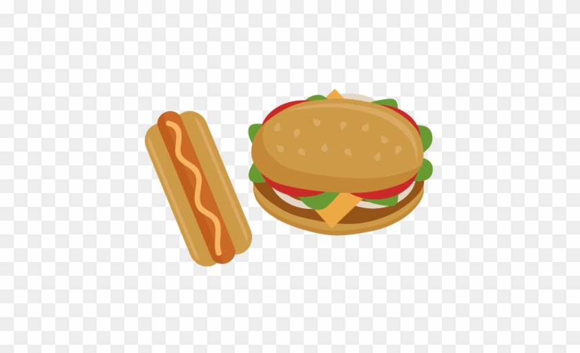 Hot Dog Clipart Image Delicious Hot With Mustard 5 - Hamburger Hot Dog Clipart #13108