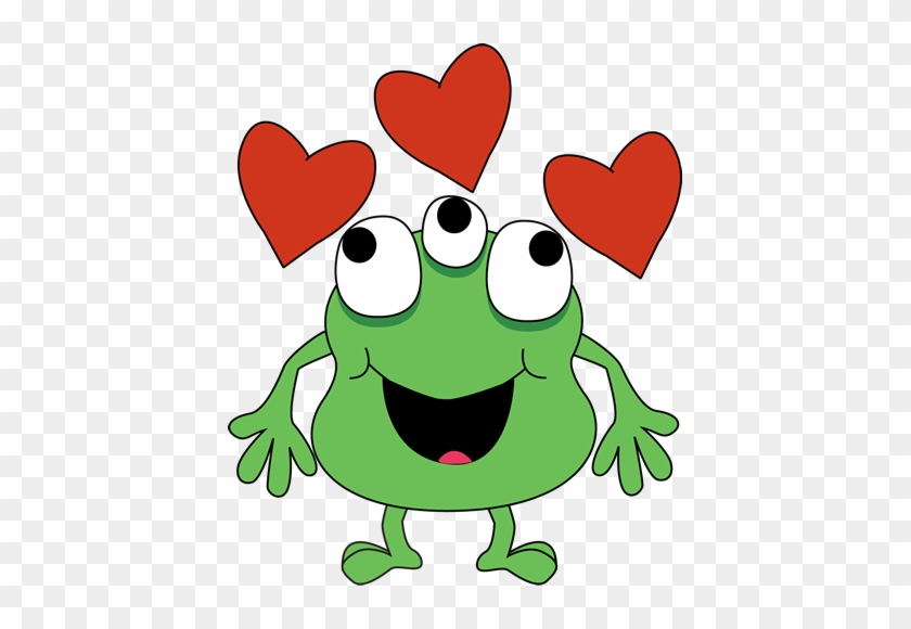 Monster Clip Art - Valentine Clip Art Monster #13116