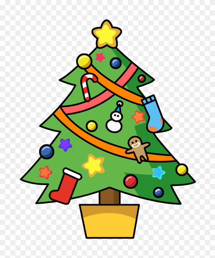 Christmas ~ Christmas Lights Clipart Border Animated - Christmas Tree Clip Art #13139