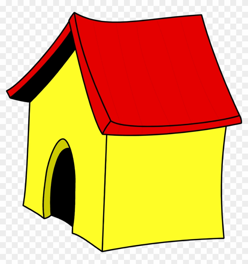 Image Of Dog House Clipart Cartoon Home Alone Clip - Dog House Clipart No Background #13216