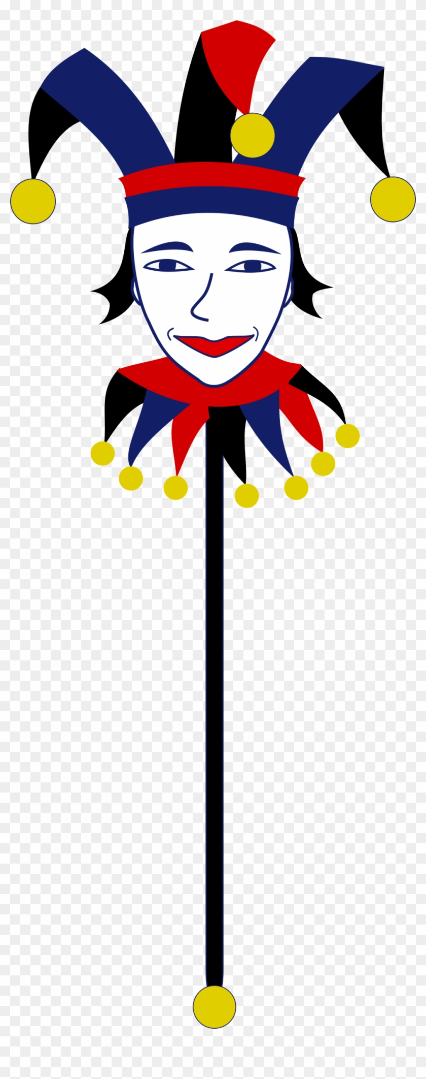 Marotte - Jester Stick Clipart #13232