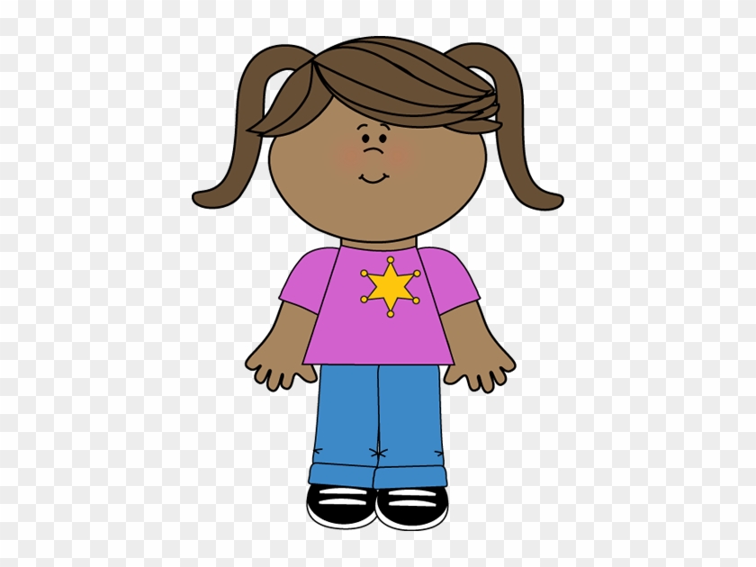 Line Leader Clip Art Preschool - Clipart Girl #13297
