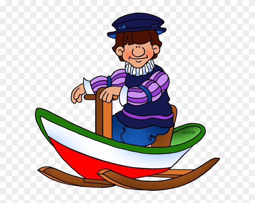 Explorers Clip Art By Phillip Martin, Young John Cabot - Explorers Clip Art By Phillip Martin, Young John Cabot #13326