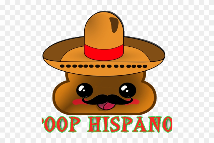 Dog Poop Clip Art - Poop Emoji With Sombrero #13330