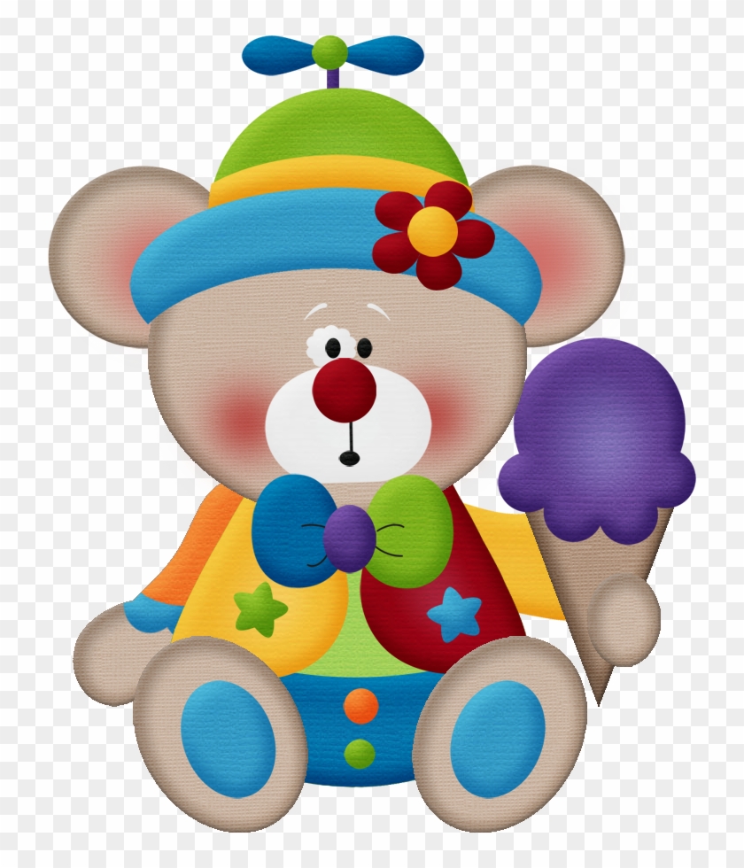 Aw Circus Bear 10 - Minus Birthday Kids Clipart #13349