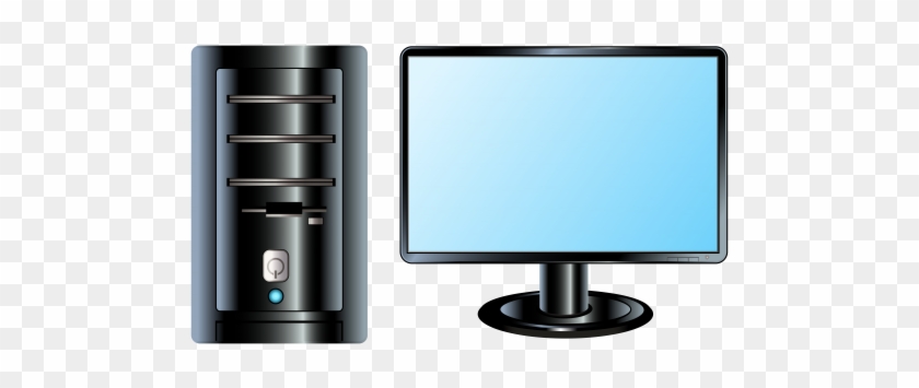 Desktop Pc Png Clip Art - Pc Clipart #13410