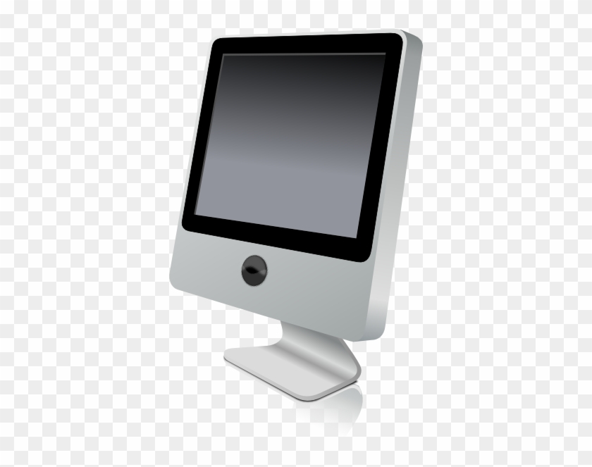 Computer Monitor Clip Art - Mac Pc Clipart #13429