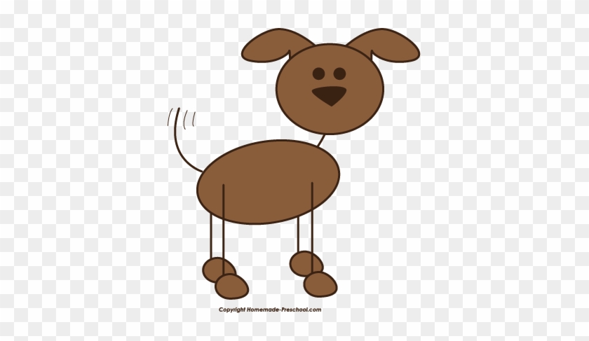 Stick Dog Clipart - Dog Clip Art Stick Figure #13446