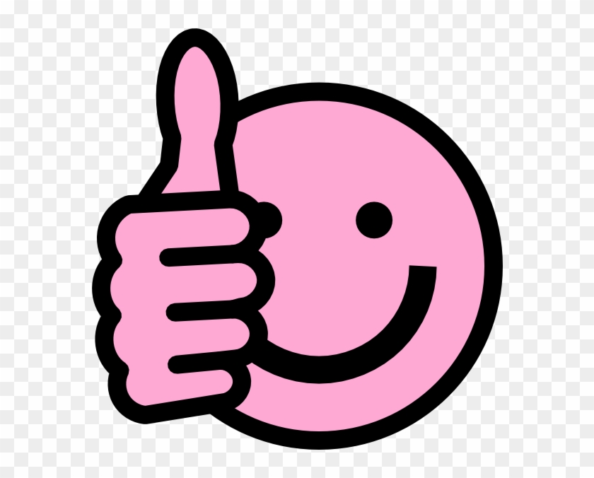 Smiley Face Clip Art Thumbs Up Pink Thumbs Up Emoji Free Transparent Png Clipart Images Download