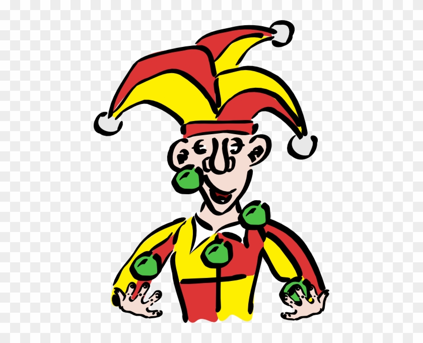 Joker Clip Art Library Clipart Png - Medieval Jester Clipart #13502