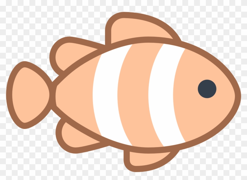 Clownfish Clipart Fish Fin - Clownfish Logo #13508