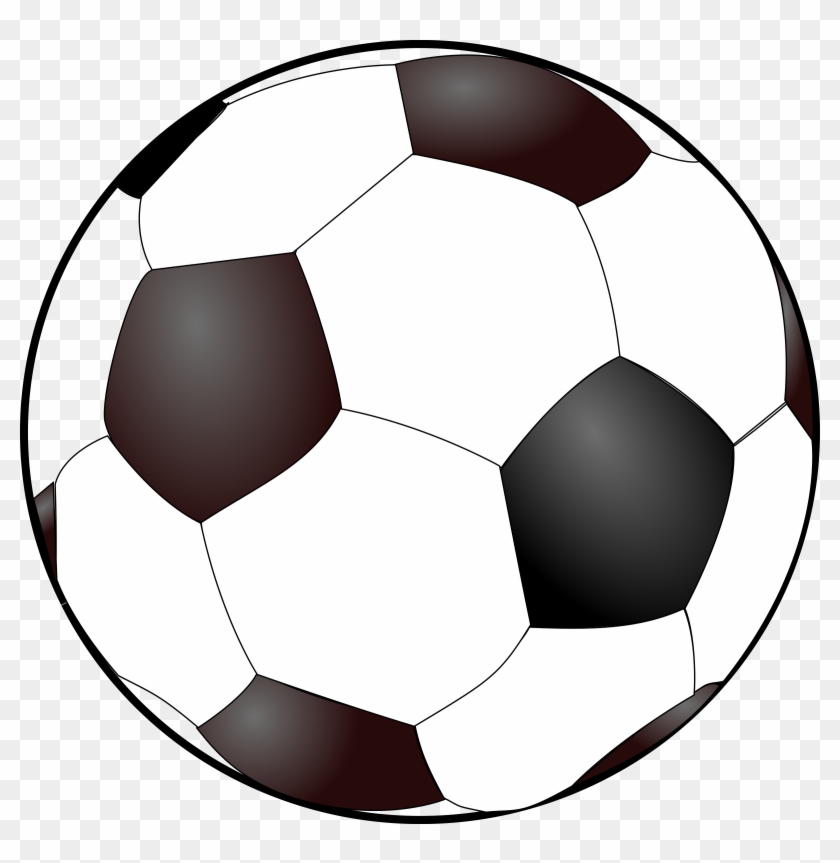 Big Image - Soccer Ball Free Clip Art #13543