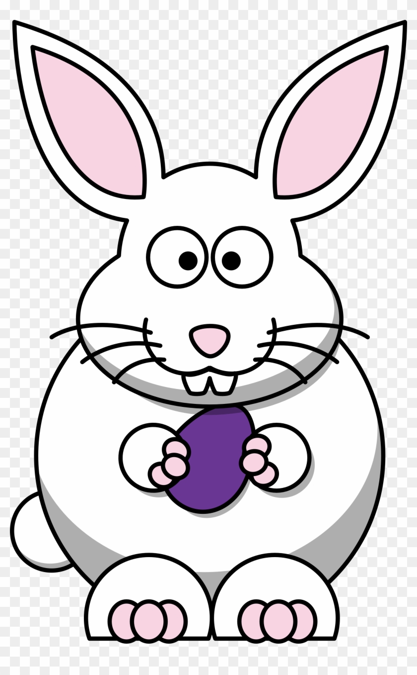 White Rabbit Clip Art - Bunny Easter Cartoon #13578