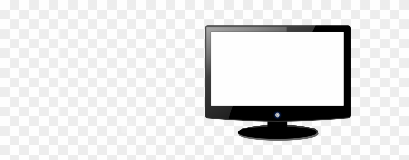 Fashionable Ideas Computer Screen Clipart Monitor Clip - Computer Monitor Black And White #13630