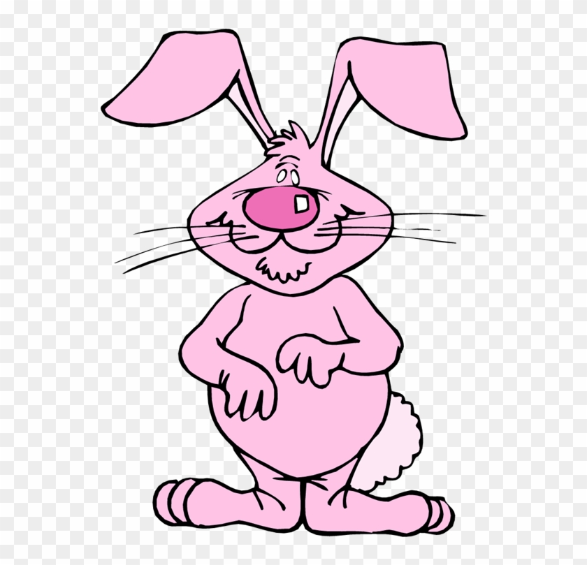 Exuberance - Clipart - Pink Rabbit Clip Art #13656