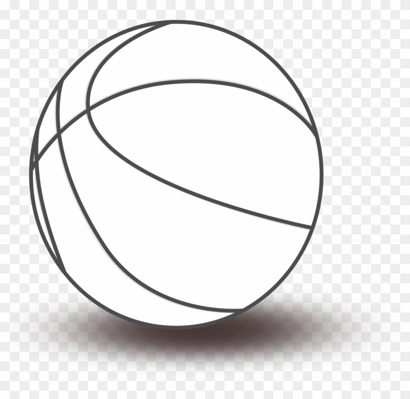 Basketball Black And White Black And White Basketball - Clipart Toys Black And White #13691