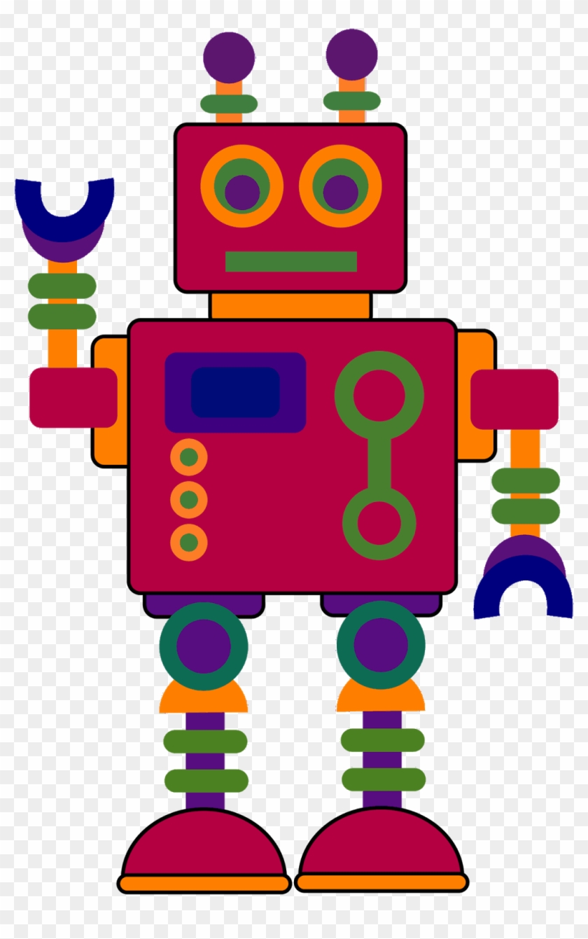 Collage - Robots Clip Art #13703