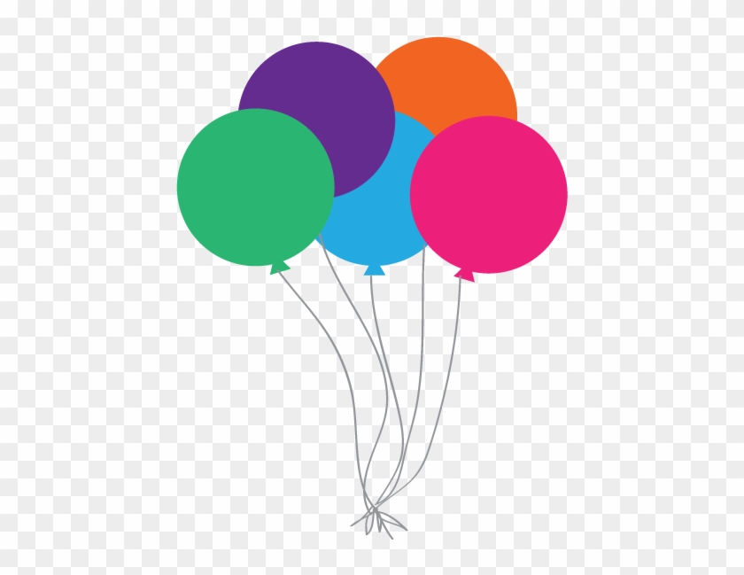 Happy Birthday Balloons Clip Art - Birthday Clipart #13705