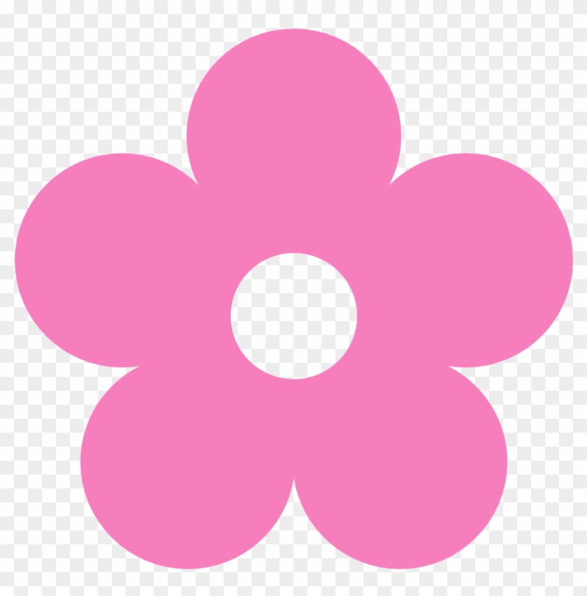 Barbie Clipart Flower - Flower Clipart Color #13746