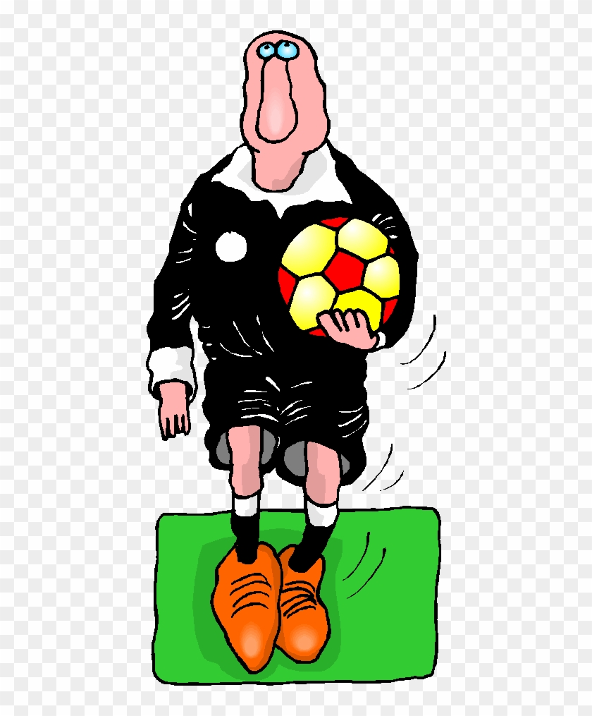 Association Football Referee Penalty Card Clip Art - Soccer Referee Clipart #13826